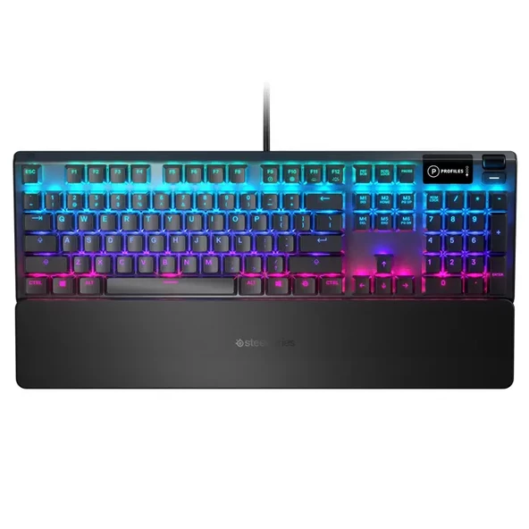 SteelSeries Apex 5 SSK64538 TR Q RGB Blue Switch Hibrit Mekanik Gaming (Oyuncu) Klavye ürün görseli 1