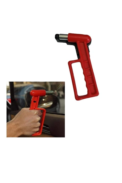 PANDACARTUNİNG Acil Çıkış Çekici Cam Kırma Çekici Asacaklı Imdat Çekici ürün görseli 1