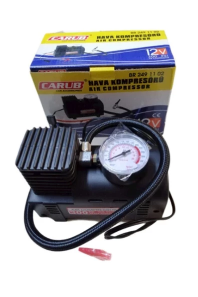 Nikadu Çakmaklık Girişli Hava Kompresörü 12v 300 Psi Lastik Şişirici Pompa ürün görseli 1