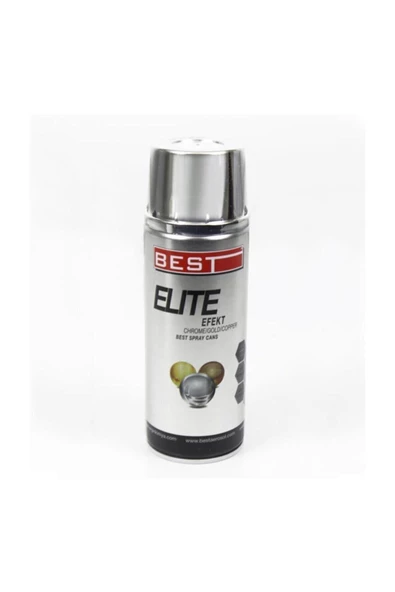Best Elite Efekt Sprey Boya Parlak Kaplama 400 ml - Krom ürün görseli 1