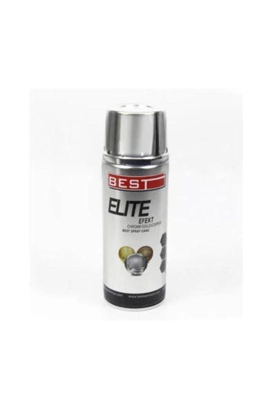 Best Elite Efekt Sprey Boya Parlak Kaplama 400 ml krom ürün görseli 1