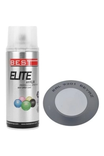 Best Beyaz Eşya Boyası Sprey Boya Beyaz 400 Ml Ral 9301 ürün görseli 1