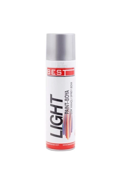 Best Light Sprey Boya 250 ml Gümüş Gri ürün görseli 1