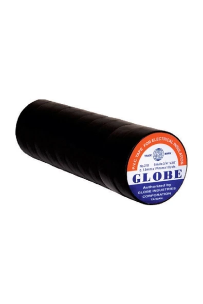 Globe Elektrik Izole Bandı Siyah 10 Lu ürün görseli 1