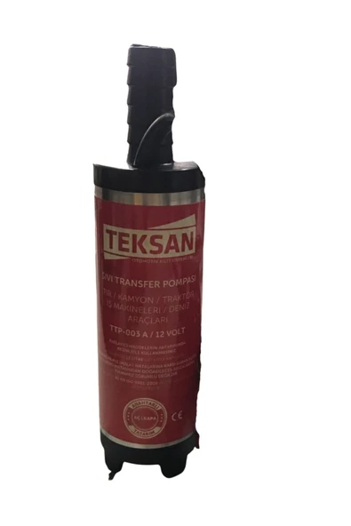TEKSAN Ttp-003 Mini Mazot Aktarma Pompası 12 V Sıvı Transfer Pompası ürün görseli 1