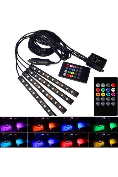 Ars Ayak Altı Led Sese Duyarlı Led Müziğe Duyarlı Led Tel Numaratör ürün görseli 1