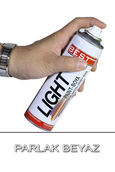 Best Lıght Sprey Boya 250 Ml Beyaz ürün görseli 1