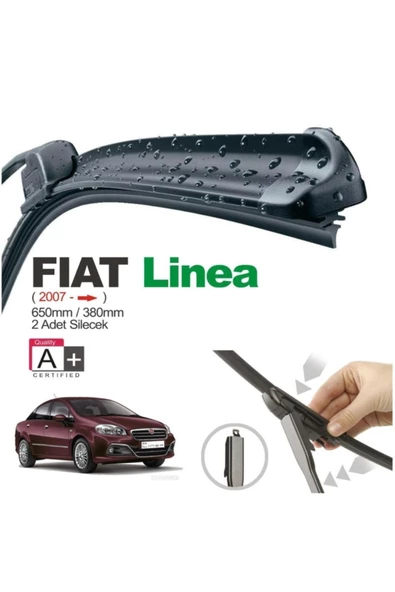 Rbw Fiat Linea, Punto Silecek 65 Cm + 38 Cm ürün görseli 1