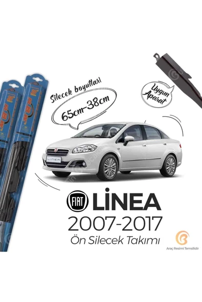 Rbw Fiat Linea Ön Silecek Takımı (2007-2017) Hibrit ürün görseli 1