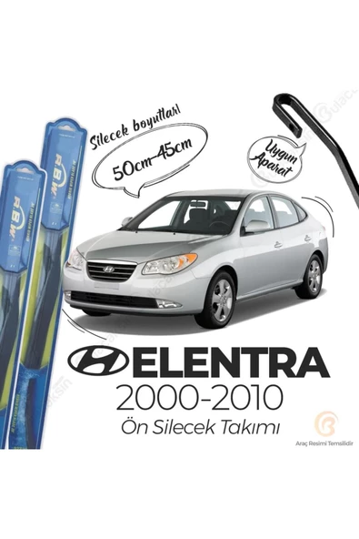 Rbw Hyundai Elantra 2000 - 2010 Ön Silecek Takımı ürün görseli 1