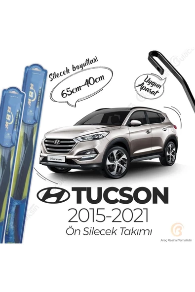 Rbw Hyundai Tucson Silecek Takımı (2015-2021) Inwells Hibrit ürün görseli 1