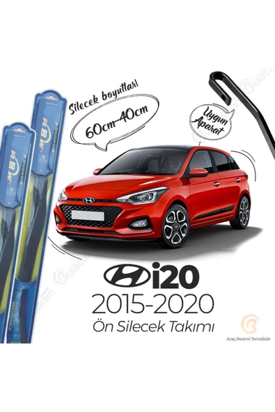 Rbw Hyundai I20 Ön Silecek Takımı (2015-2020) Hibrit ürün görseli 1