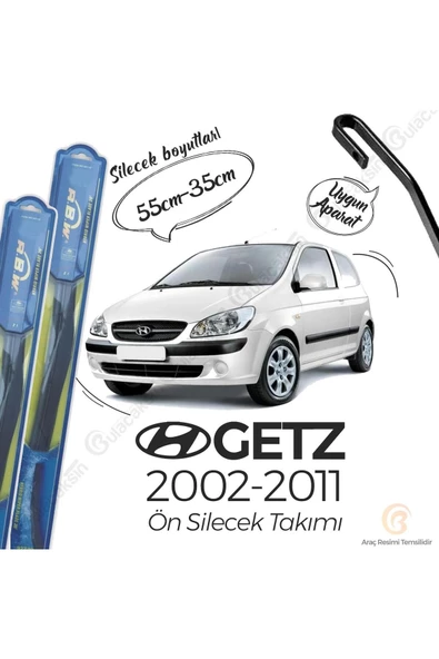 Rbw Hyundai Getz Ön Silecek Takımı (2002-2011) Hibrit ürün görseli 1