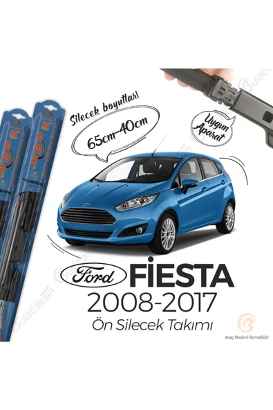 Rbw Ford Fiesta Ön Silecek Takımı (2008-2017) Hibrit ürün görseli 1
