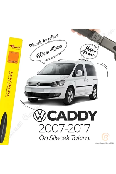 Inwells Volkswagen Caddy Muz Silecek Takımı (2007-2017) ürün görseli 1