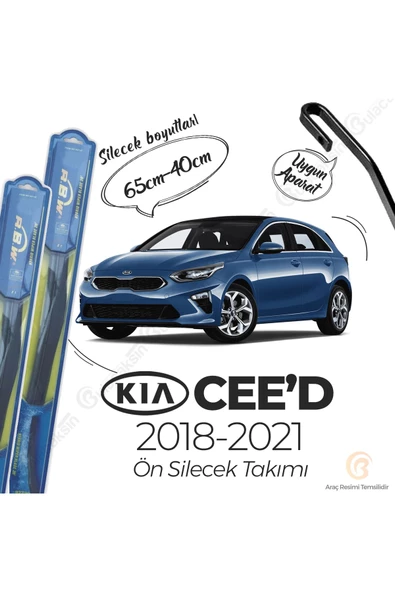 Rbw Kia Ceed Ön Silecek Takımı (2018-2021) Hibrit ürün görseli 1