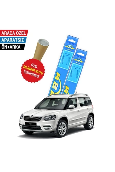 Rbw Skoda Yeti Ön Arka Silecek Takımı (2009-2017) ürün görseli 1