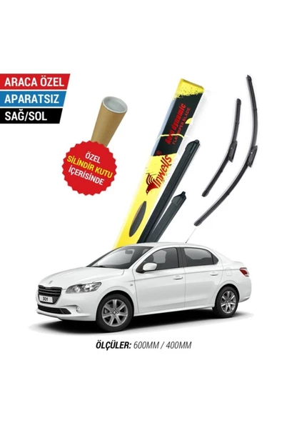 Inwells Peugeot 301 Inwells Muz Silecek Takımı (2012-2020) ürün görseli 1