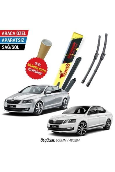 Inwells Skoda Octavia Inwells Muz Silecek Takımı (2013-2019) ürün görseli 1