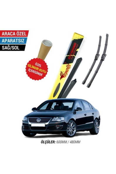 Inwells Vw Passat Inwells Muz Silecek Takımı (2006-2010 B6) ürün görseli 1
