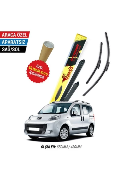Inwells Peugeot Bipper Inwells Muz Silecek Takımı (2008-2017) ürün görseli 1