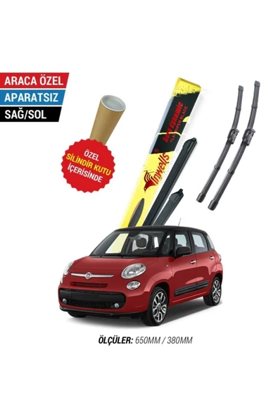 Inwells Fiat 500l Inwells Muz Silecek Takımı (2013-2017) ürün görseli 1