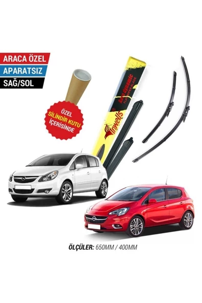 Inwells Opel Corsa D / E Inwells Muz Silecek Takımı (2006-2019) ürün görseli 1