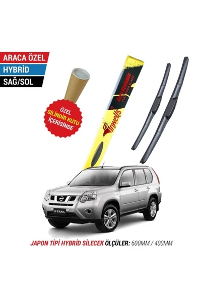 Inwells Nissan X-trail Inwells Hybrid Silecek (2007-2014) ürün görseli 1