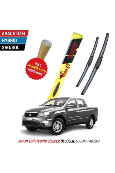 Inwells Sangyong Korando Sports Inwells Hybrid Silecek (2011-2016) ürün görseli 1