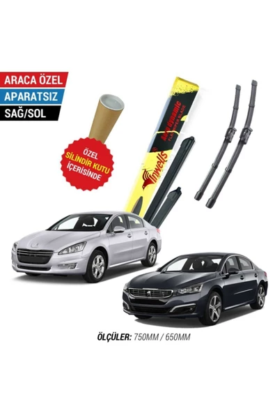 Inwells Peugeot 508 Inwells Muz Silecek Takımı (2011-2017) ürün görseli 1