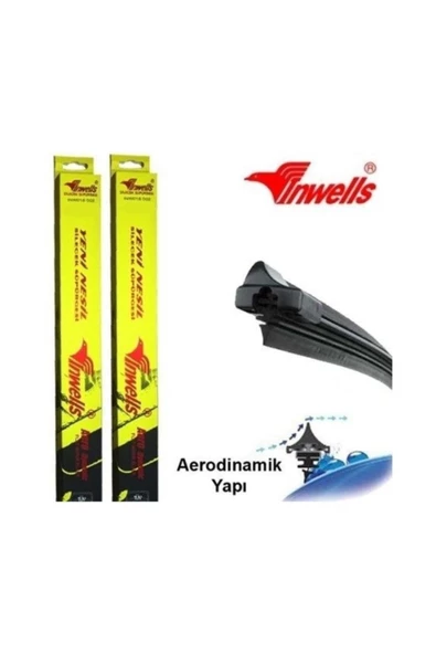 Inwells Volkswagen Passat B6 Inwells Muz Silecek Takımı (2006-2010) 600mm / 480mm Aparatlı ürün görseli 1