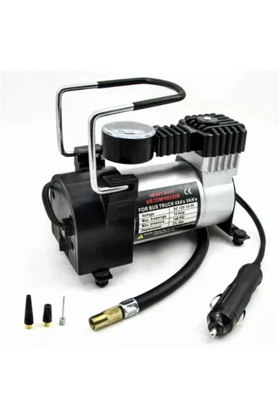 NETRON Metal Hava Kompresörü 12 Volt Çelik Gövde ürün görseli 1