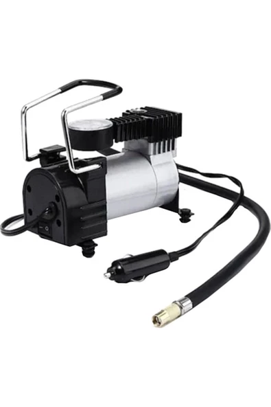 NETRON Metal Hava Kompresörü 12 Volt Çelik Gövde - Resim 2