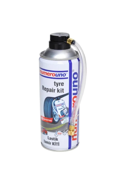 NUMEROUNO Lastik Tamir Kiti 400 ml (LASTİĞE ZARAR VERMEZ) ürün görseli 1