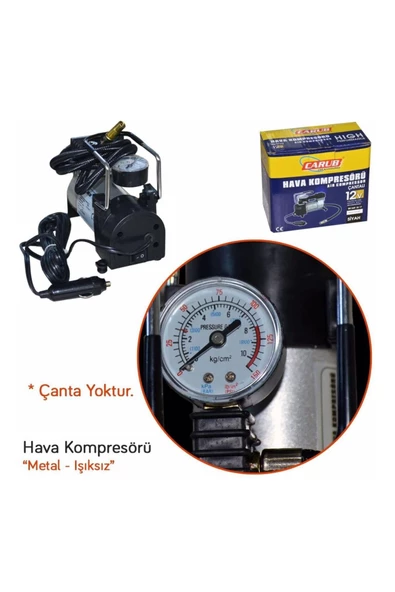 SENTİNEL  Hava Kompresörü 12v Metal Gövdeli - Resim 2