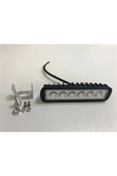 Carub Carup Off Road Projektör 10-30v 6 Led 18w Br3056351 ürün görseli 1