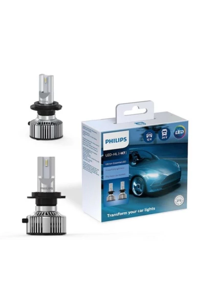 Philips H7 Led Xenon Far Ampulü Güçlü Işık Uzun Ömürlü 12-24v Uyumlu ürün görseli 1