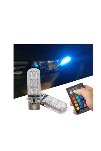 qewre T10 Kumandalı Rgb Park Ledi ürün görseli 1