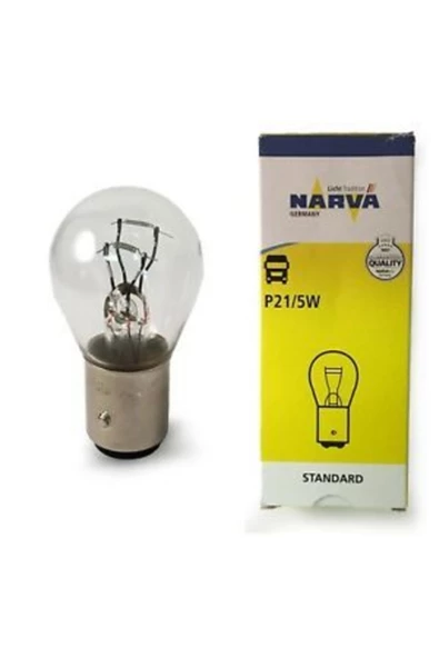 Narva 12v 1016 21/5w Park Stop Ampulü Çift Duylu 10 Adet 17916 ürün görseli 1