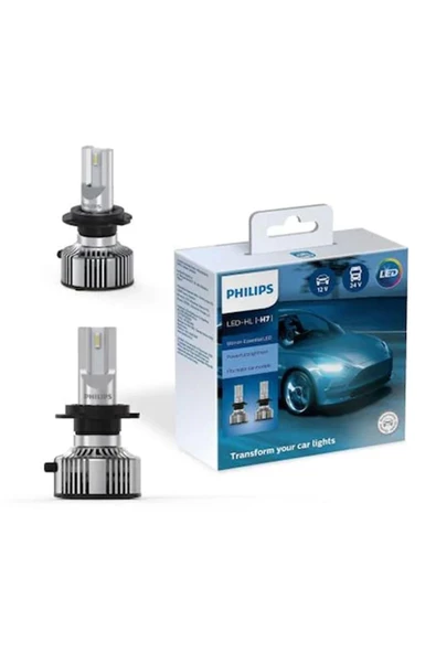Philips H7 Ultınon Led-hl Led Ampul Seti 6500k 12-24v 20w ürün görseli 1
