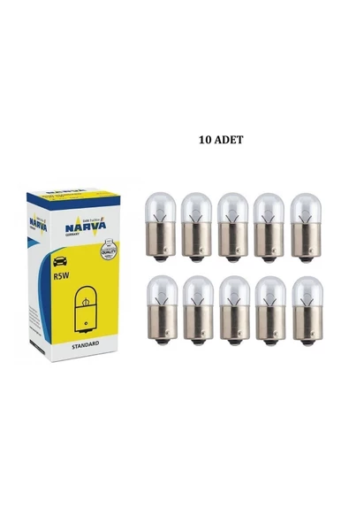 Narva On Adet R5w 17171 12v. 5w. ( 67 ) Ampul Uyumlu ürün görseli 1
