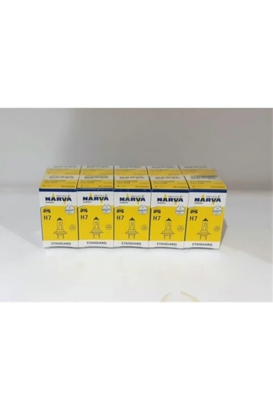 ARSVİSİON AUTO ACCESSORIES 12v H7 55w Halojen Ampul 48328 Uyumlu ürün görseli 1