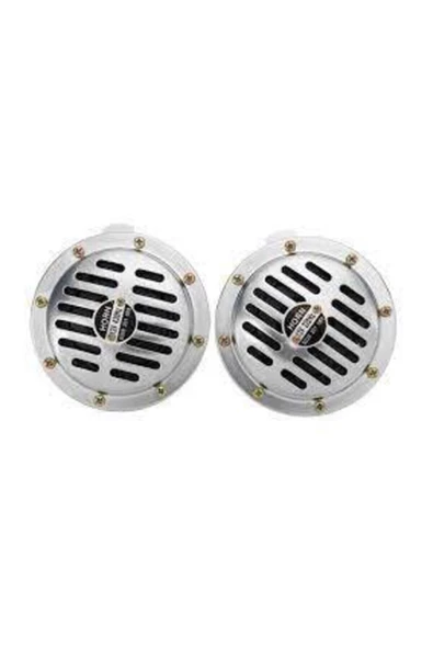 ARSVİSİON AUTO ACCESSORIES Hella Tip Süperton Set Korna 12 Volt 2 Li Set Takım ürün görseli 1