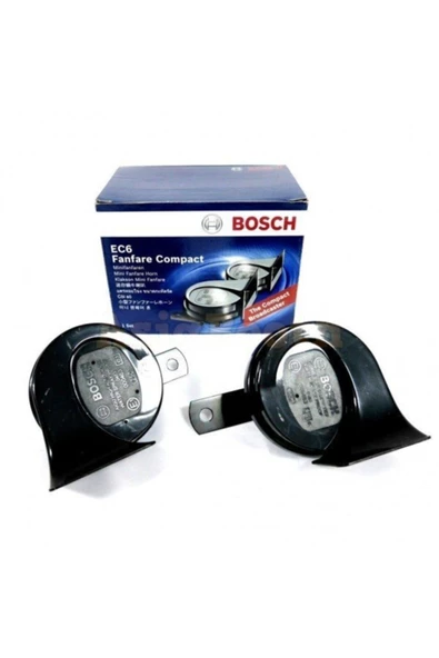 Bosch Salyangoz Dadat Korna Seti Çiftli 12v 400/500hz 110db ürün görseli 1