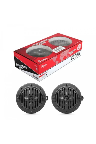 Seger 70E Süpersonic Korna 12V 390/320 Hz 118 Db ürün görseli 1