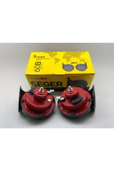 BAS Seger Salyangoz Korna 12 Volt Dadat Takım Tek Fişli 60bo1200001k ürün görseli 1