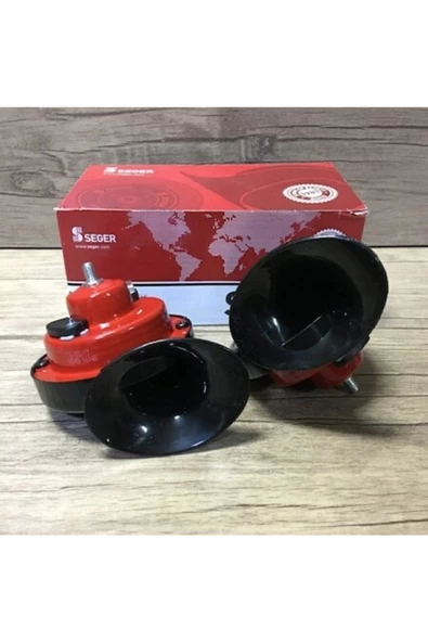Seger 12 Volt Dadat Korna Tek Fişli Ikili Takım Salyangoz Korna ürün görseli 1