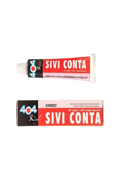 404 Sıvı Conta Kırmızı 45 gr ürün görseli 1