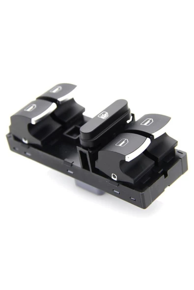 GPR AUTO PARTS Volkswagen Golf 6 Sol Dörtlü Kromlu Cam Açma Düğmesi 2008 2012 5k4959857  5nd959857 ürün görseli 1