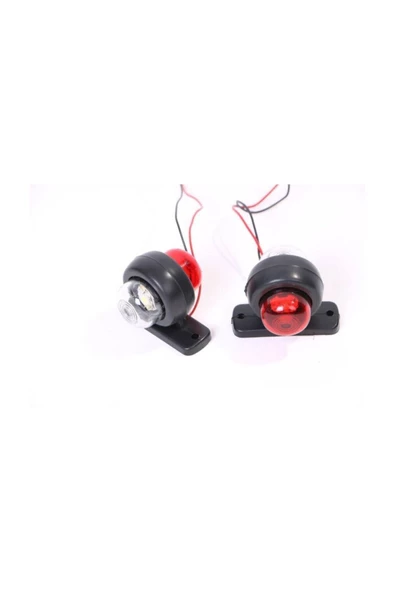 Eymen 2 Adet Kamyon Dorse Yan Lamba Ledli Çift Yönlu 12- 24 Volt Aynı Gün Kargo ürün görseli 1